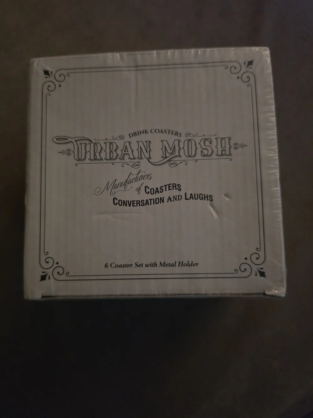 Urban Mosh Drink Coasters - White Box